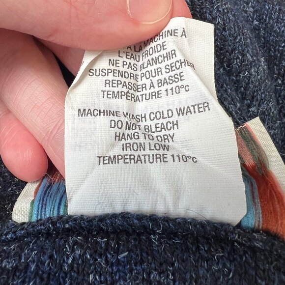 Vintage Wool Blend Column Midi Maxi Skirt Knit High Rise Long Casual Fall Winter - Picture 6 of 7